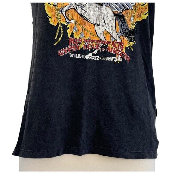 SPELL & GYPSY Unicorn Tears Distressed T Shirt Wild Horses Run Free Size S MINT - Picture 4 of 9